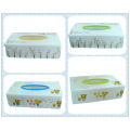 Пластиковая печать Прямоугольные коробки для ткани / Держатель для бумаги (FF-0215)